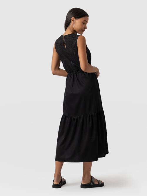 Saint + Sofia Kara Dress In Black