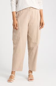 Eileen Fisher Lantern Cargo Pants