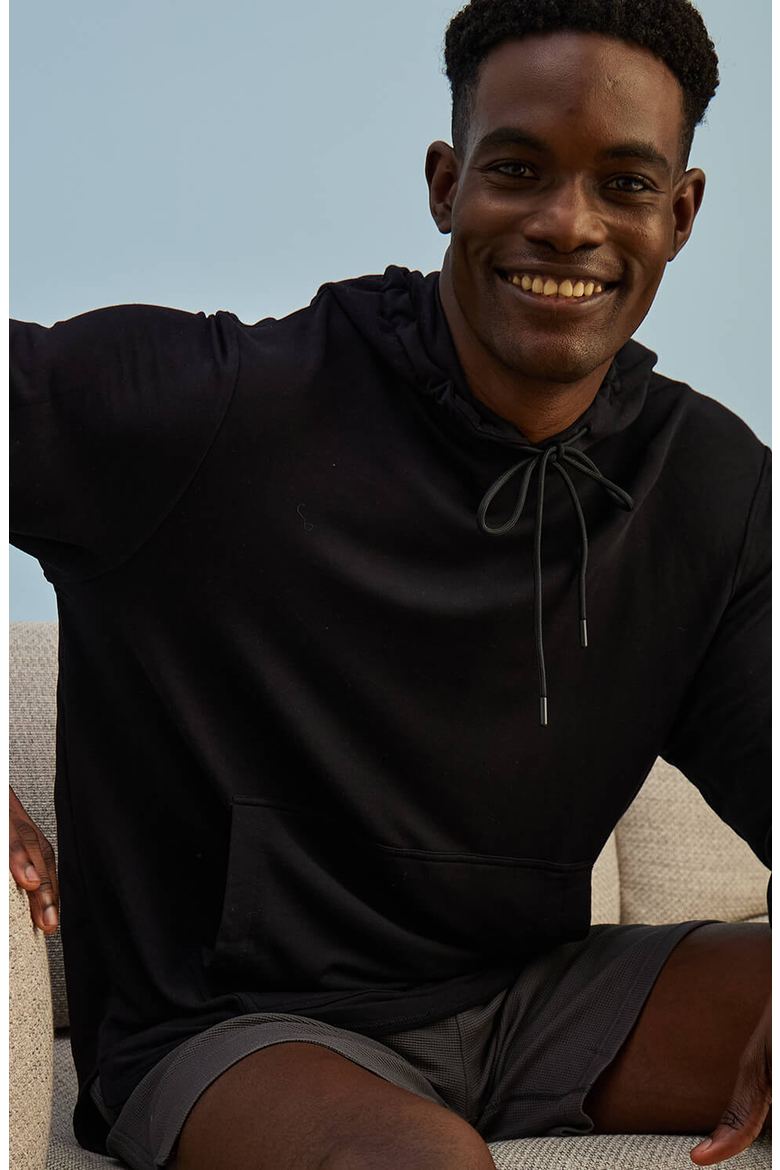 House Hoodie, Alternate, color, Black