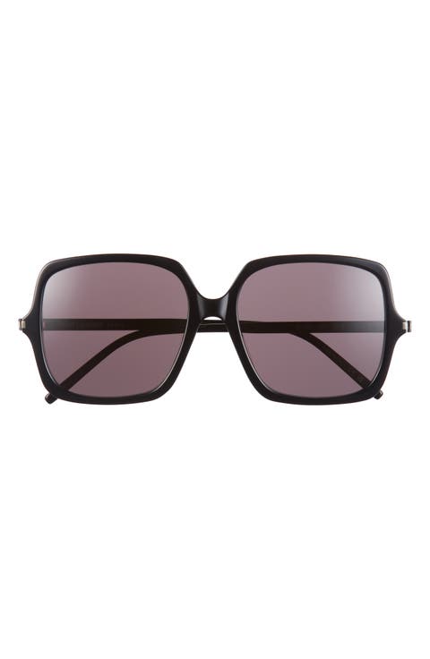 57mm Square Sunglasses