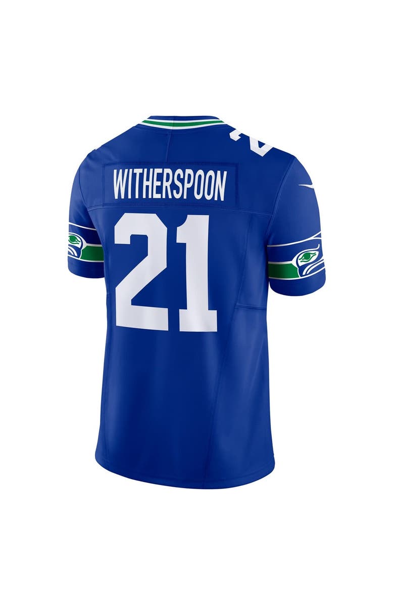 Nike Men's Nike Devon Witherspoon Royal Seattle Seahawks 50th Season Vapor F.U.S.E. Limited Jersey, Alternate, color, Royal