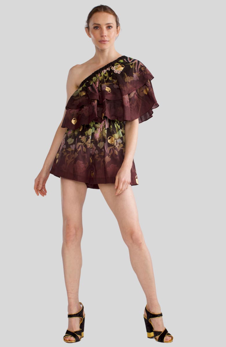 Cynthia Rowley Dawn Romper, Main, color, 