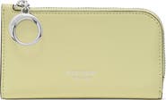 Kate Spade New York small halo fine grain leather zip wallet