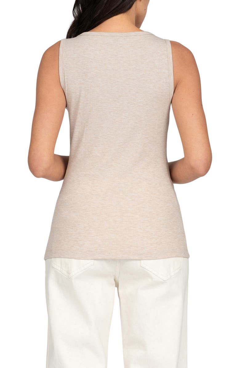 Seraphine Knit Henley Maternity Tank, Alternate, color,