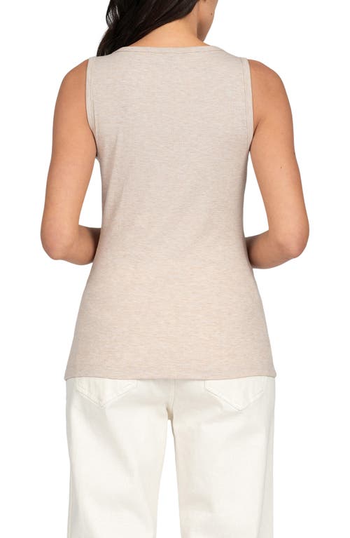 SERAPHINE SERAPHINE KNIT HENLEY MATERNITY TANK 