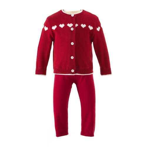Rachel Riley Heart Knitted Set