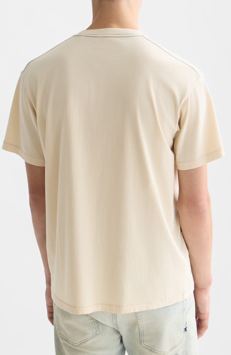 Scotch & Soda Basquiat Artwork Graphic Cotton T-Shirt, Alternate, color, Eggnog