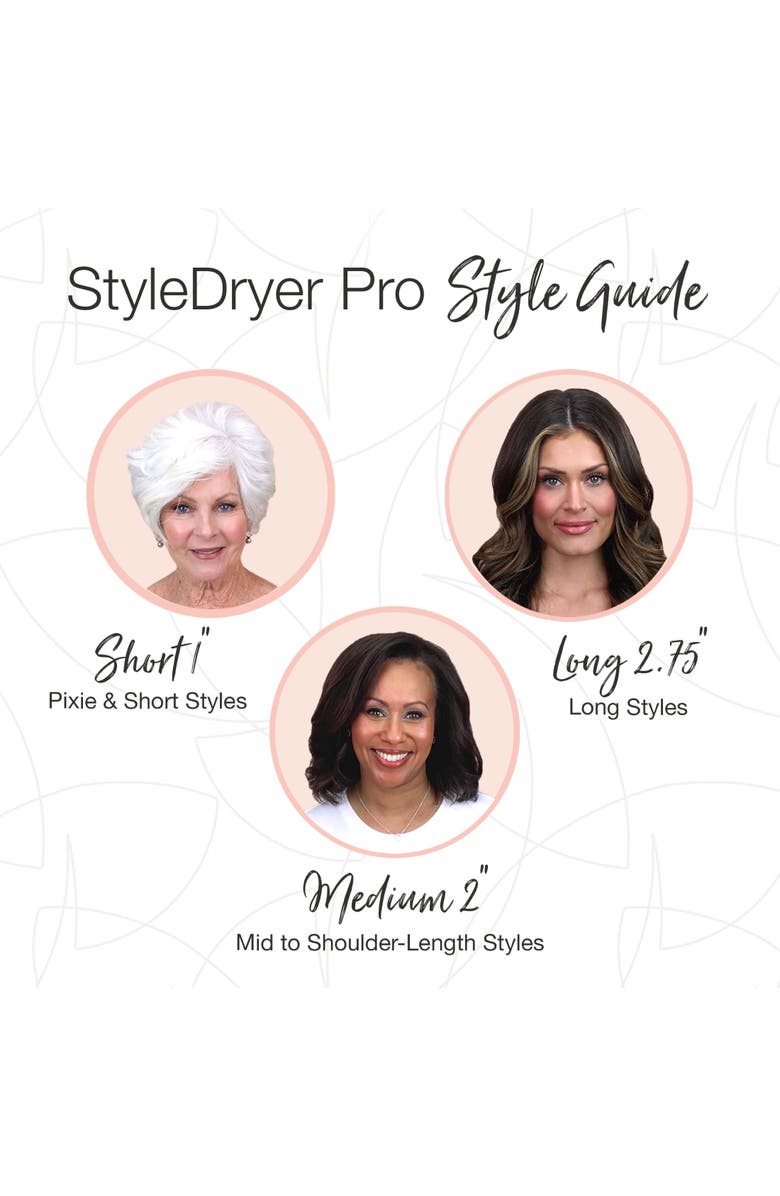 CALISTA StyleDryer Pro Hair Drying Brush, Alternate, color, Pink Sand