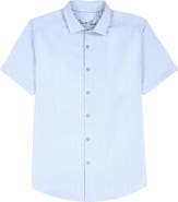 Robert Graham Fornillo Classic Fit Stripe Short Sleeve Button-Up Shirt