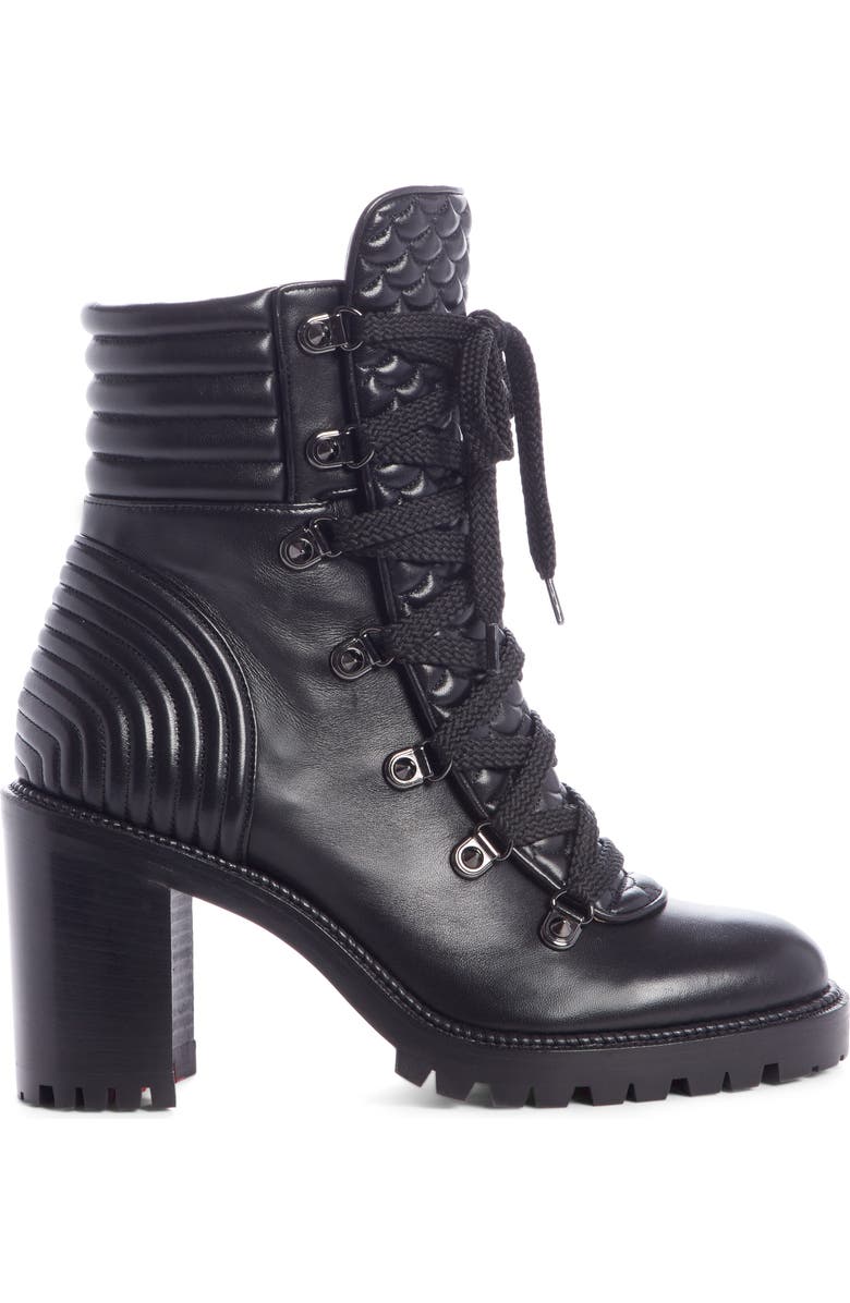 Christian Louboutin Mad Matelassé Bootie, Alternate, color,