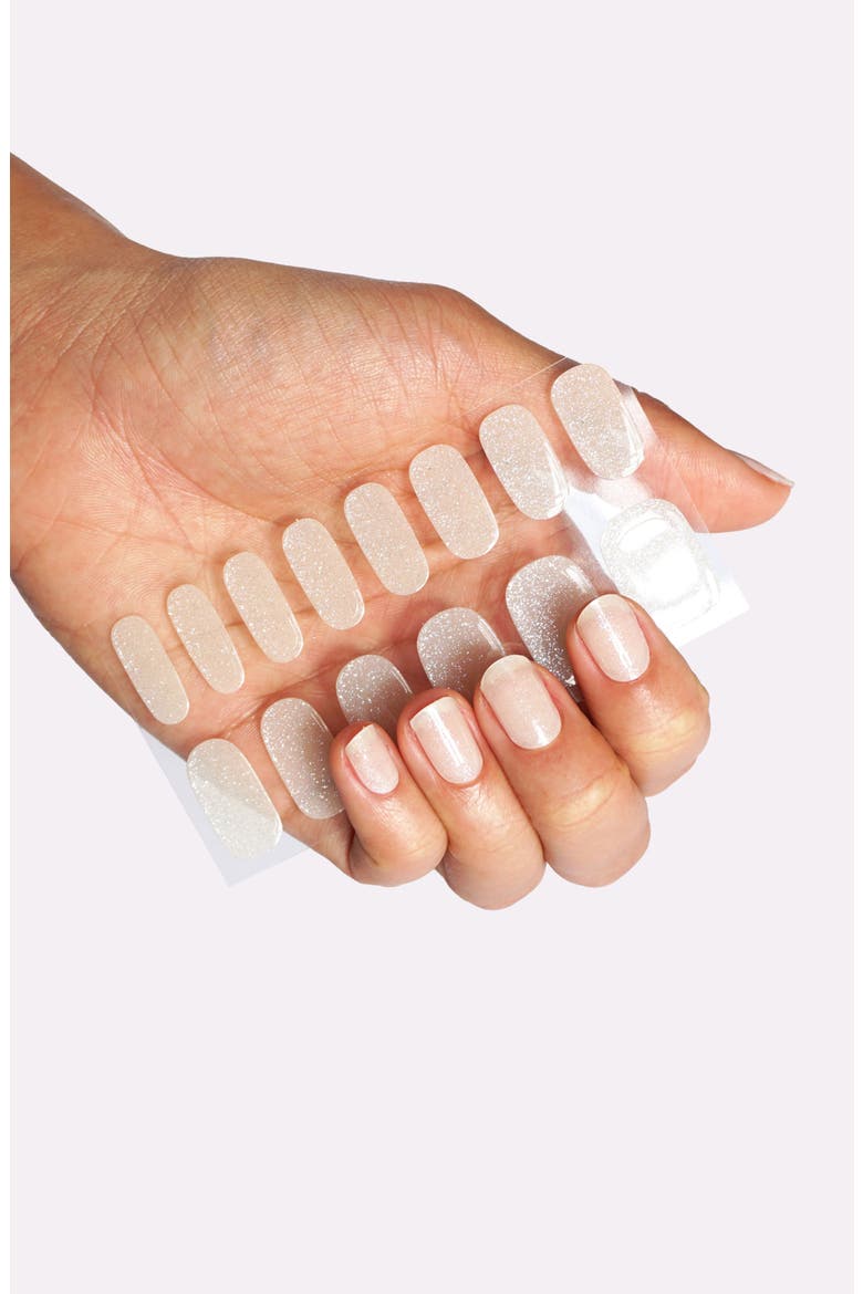 Gel Nail Strips Kit, Alternate, color, FROSTING