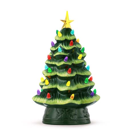 12 in. Nostalgic Ceramic Tree
