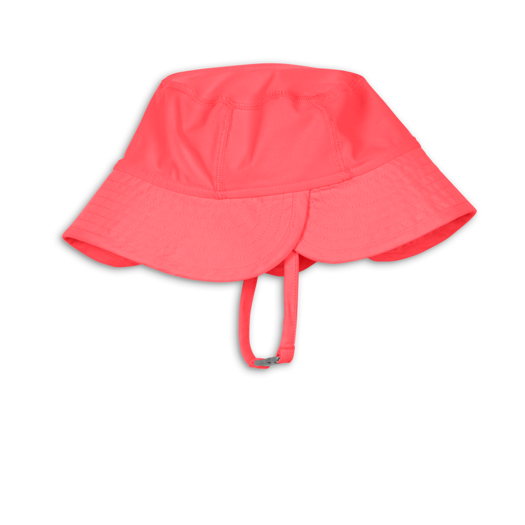 Shop Primary Baby Sun Hat In Bright Azalea