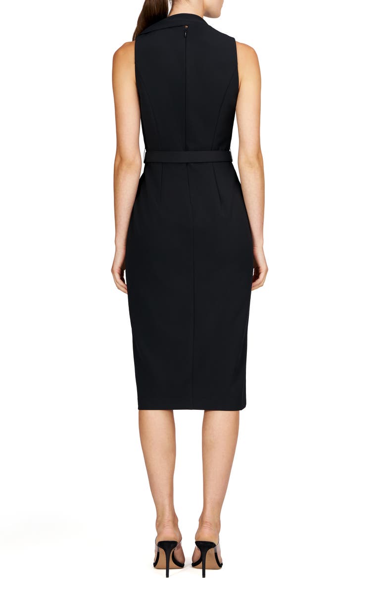 Kay Unger Annika Sleeveless Cocktail Midi Dress, Alternate, color, 