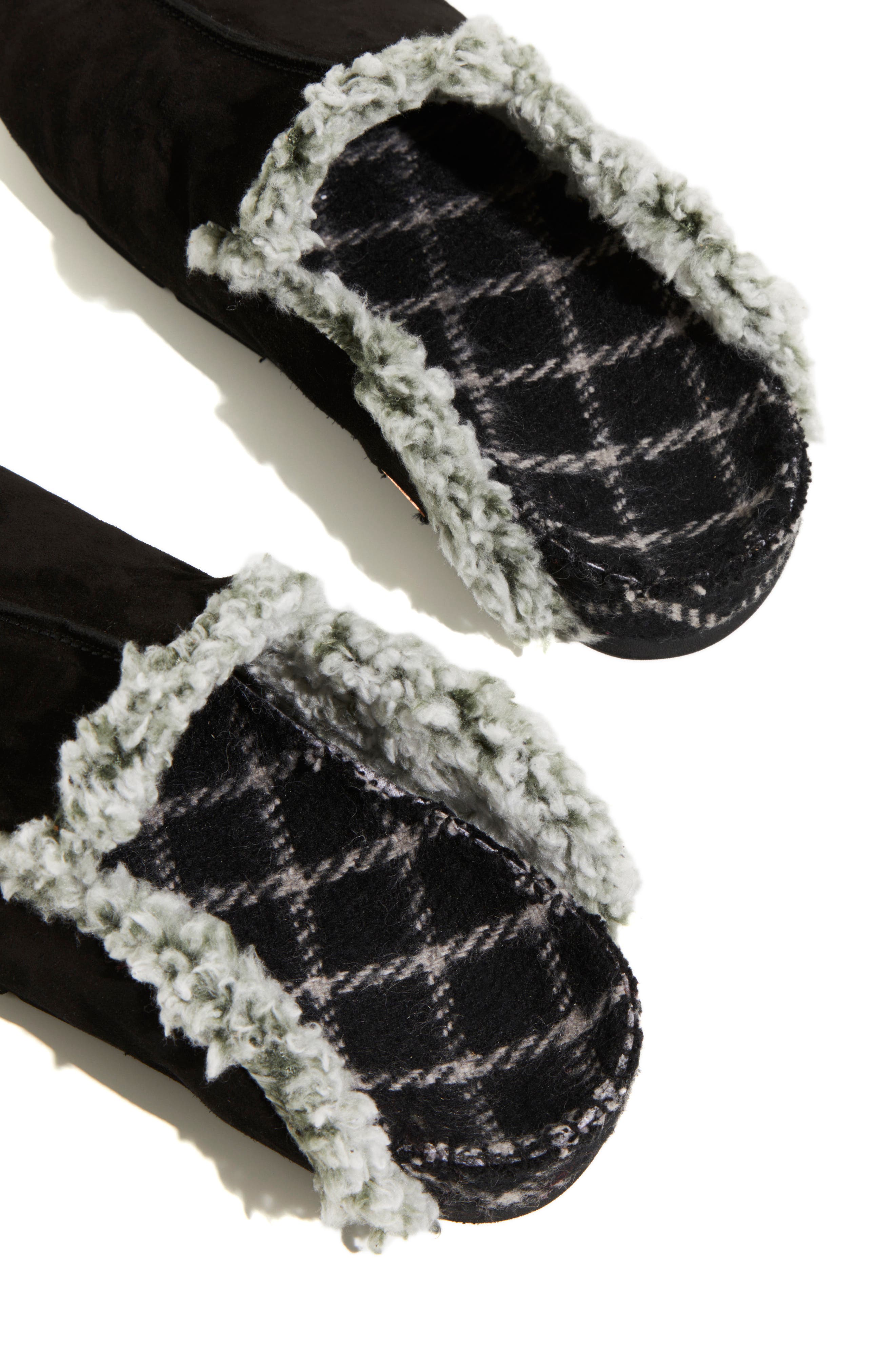 Free People Damon Faux Fur Mule, Alternate, color, 