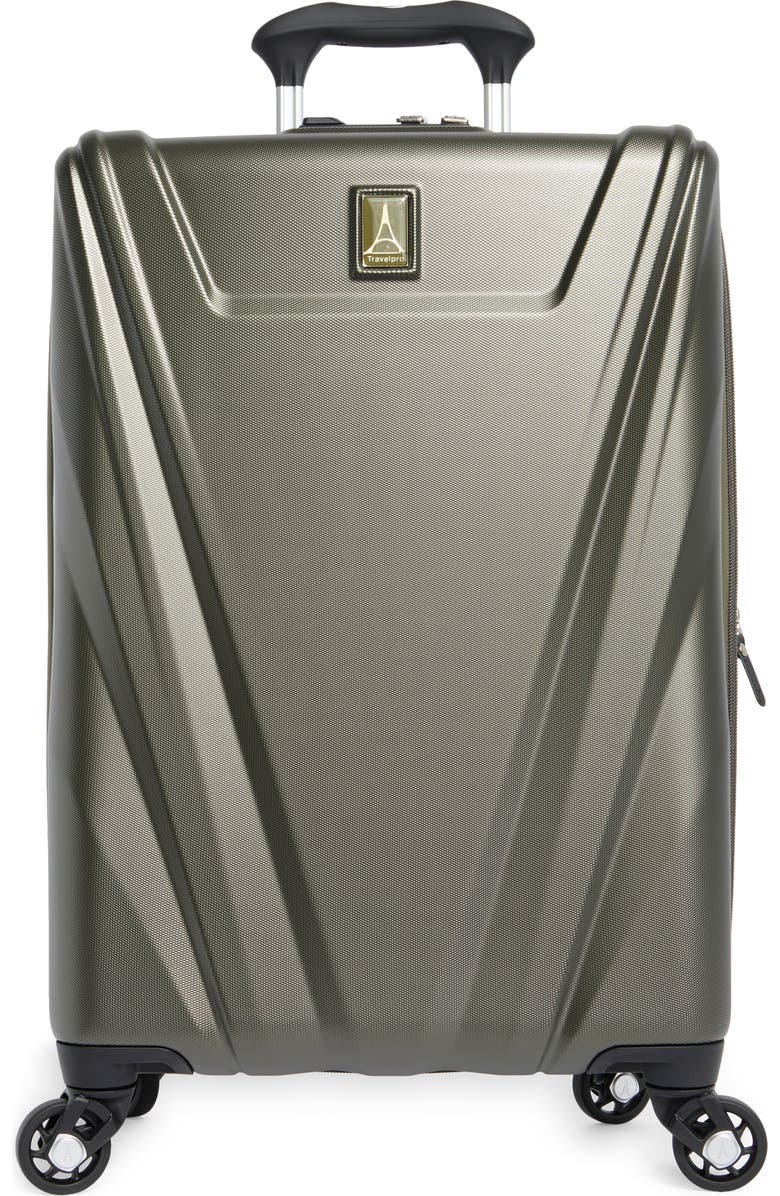 TRAVELPRO Maxlite<sup>®</sup> 5 21-Inch Hardside Expandable Carry-On Spinner, Main, color, Slate Green