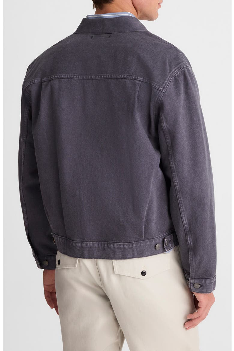 Garment Dye Denim Jacket, Alternate, color, INDUSTRIAL BLUE