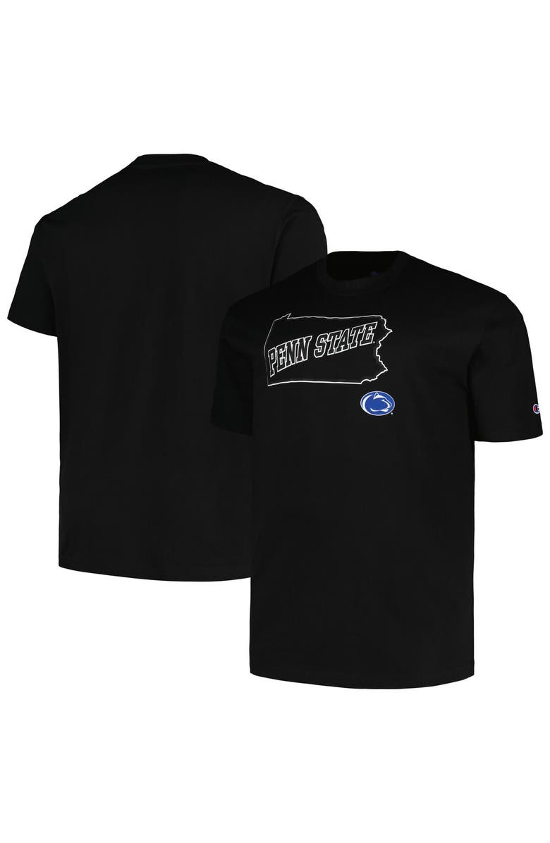 PROFILE Men's Profile Black Penn State Nittany Lions Big & Tall Pop T-Shirt, Main, color, Black
