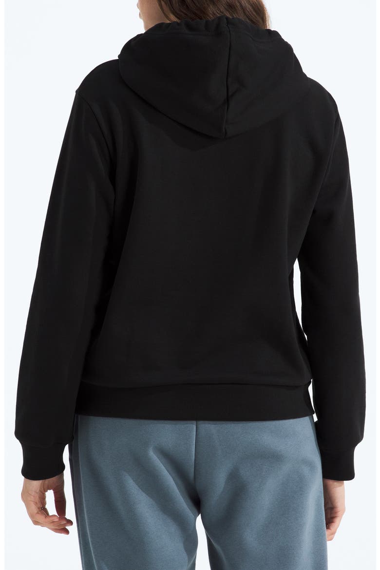 Floral Alpine Hoodie, Alternate, color, TNF BLACK