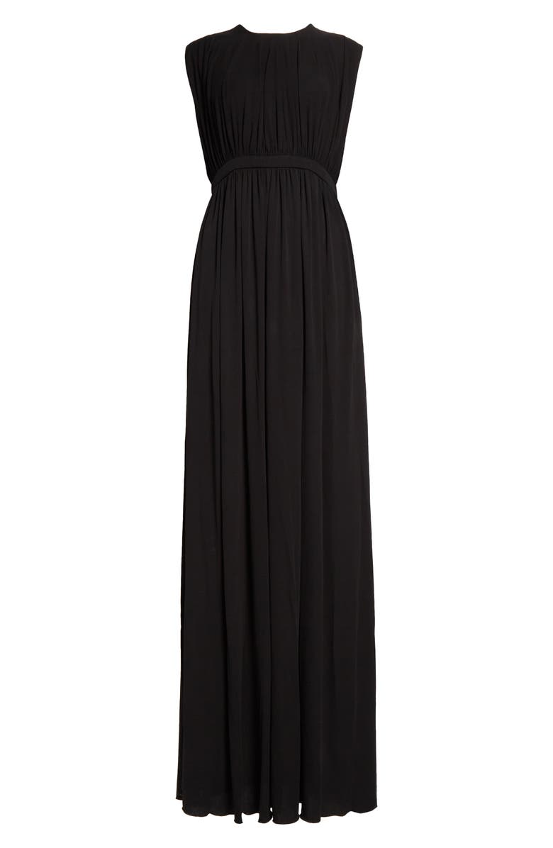Giambattista Valli Sleeveless Jersey Maxi Dress, Alternate, color, Black
