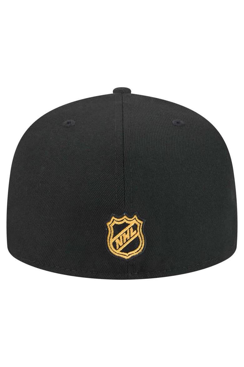 Men's New Era Black Pittsburgh Penguins Core 59FIFTY Fitted Hat, Alternate, color, Black