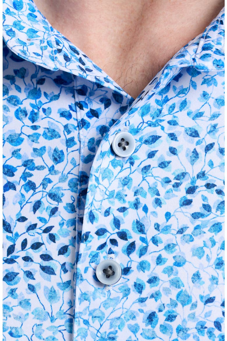 Fingal Knit Polo, Alternate, color, BLUE