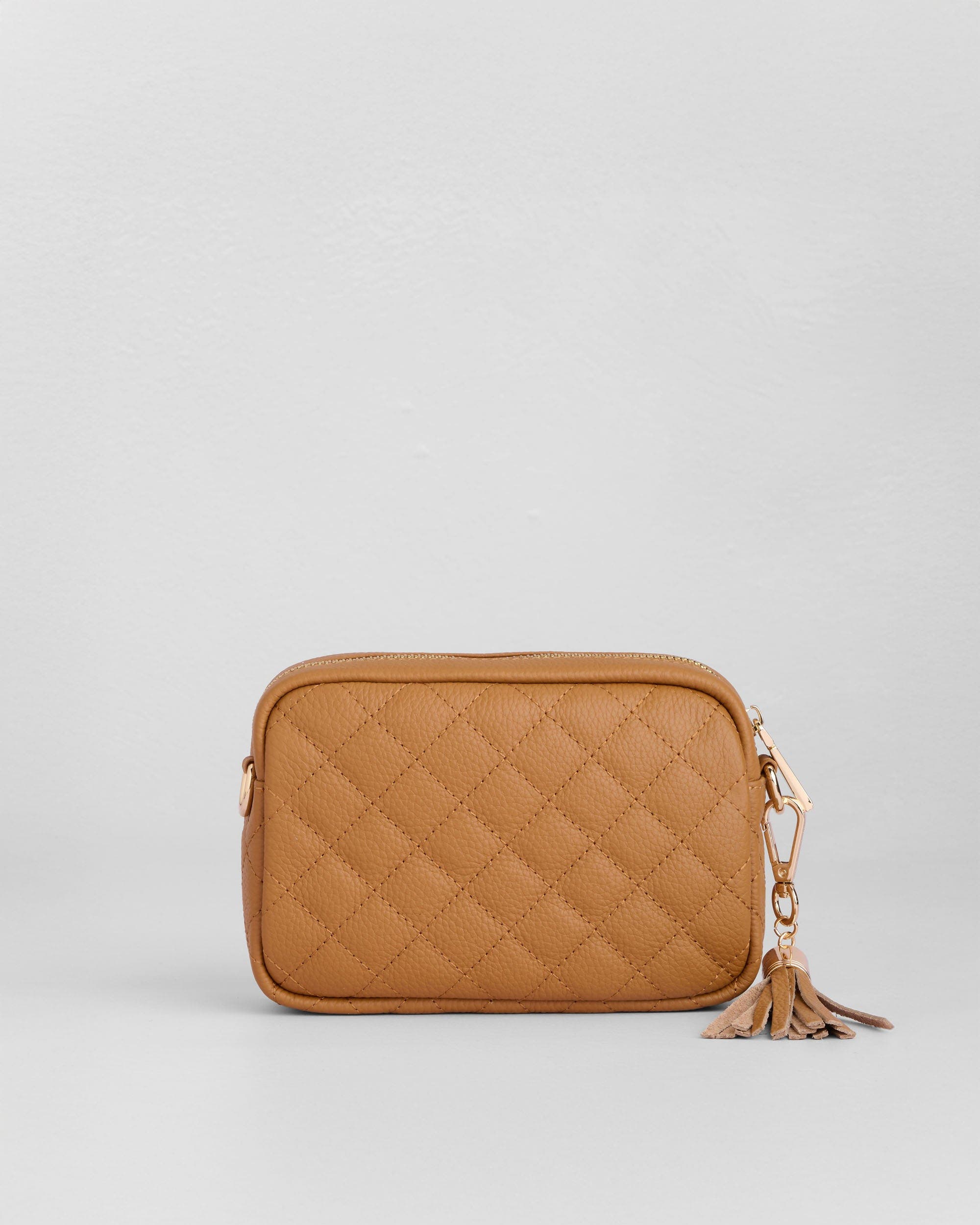 City Mini Crossbody Bag, Alternate, color, Maple Quilted