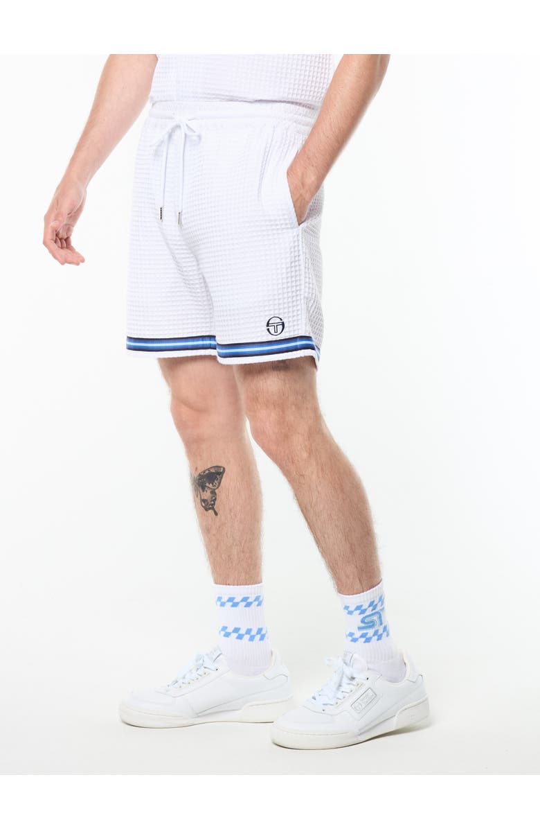 Sergio Tacchini Chiaro Cabana Short, Main, color, Brilliant White