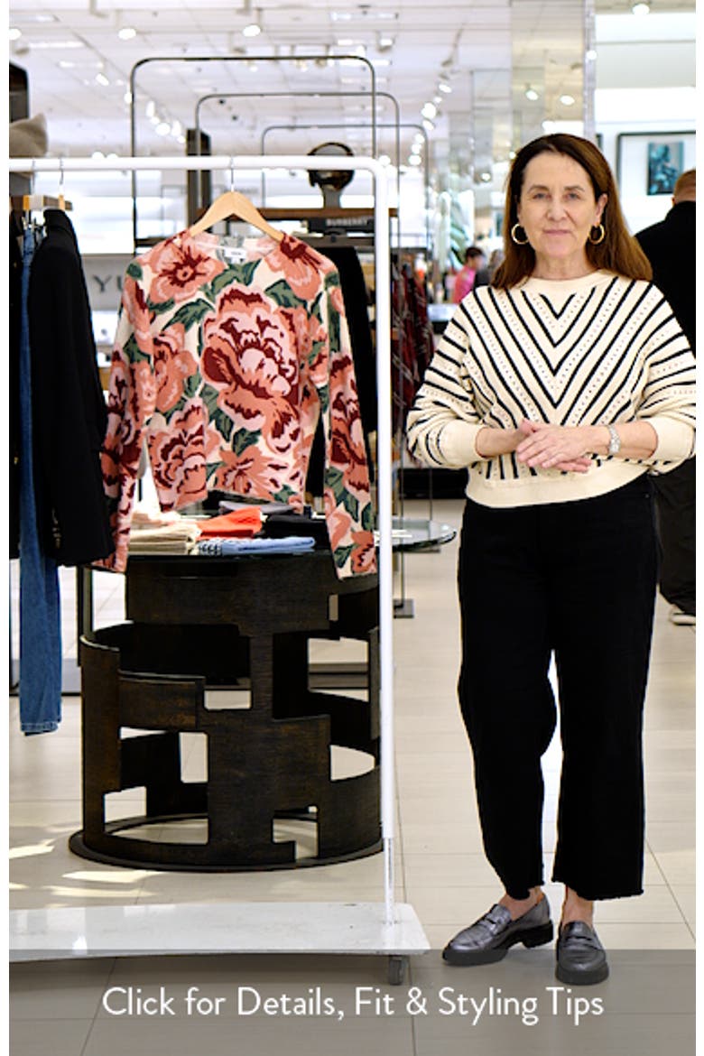 Floral Jacquard Sweater video