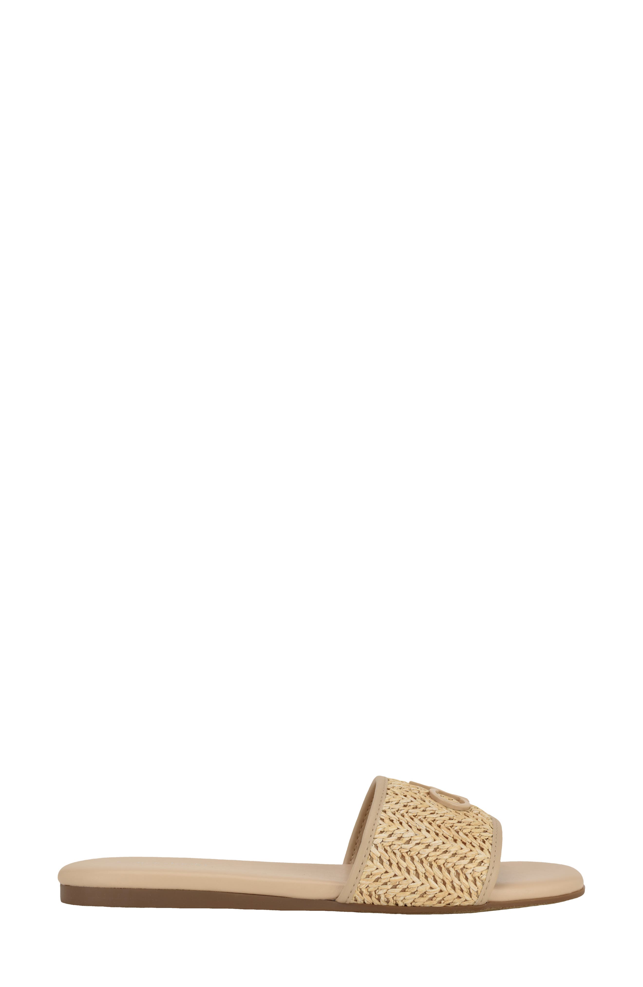 Yolla Slide Sandal, Alternate, color, NEW PARCHMENT2/NEW PARCHMENT