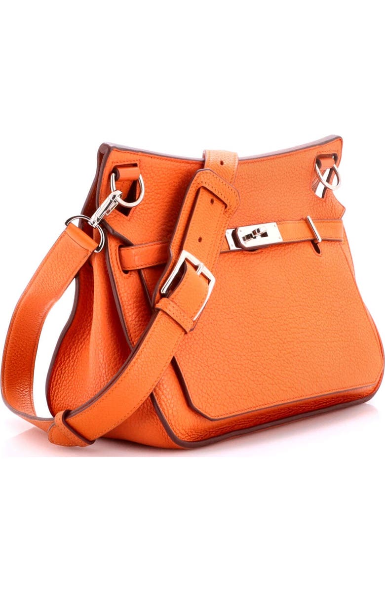 Pre-Owned Hermes Jypsiere Bag Clemence 28, Alternate, color, Orange H