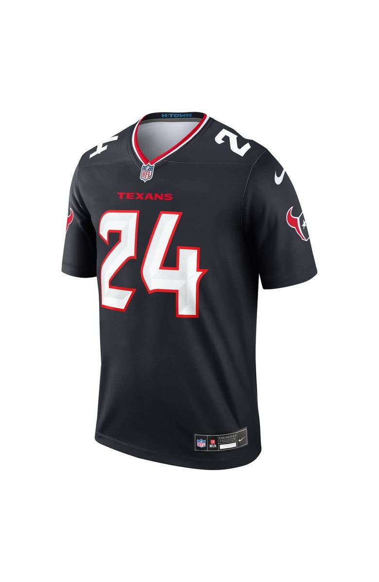 Nike Men's Nike Derek Stingley Jr. Navy Houston Texans Team Legend Player Performance Top, Alternate, color,