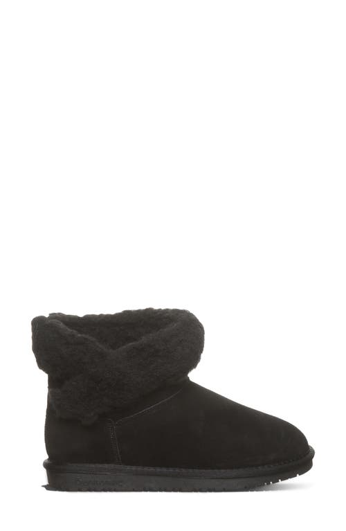 Bearpaw Franie Faux Shearling Lined Bootie In Black