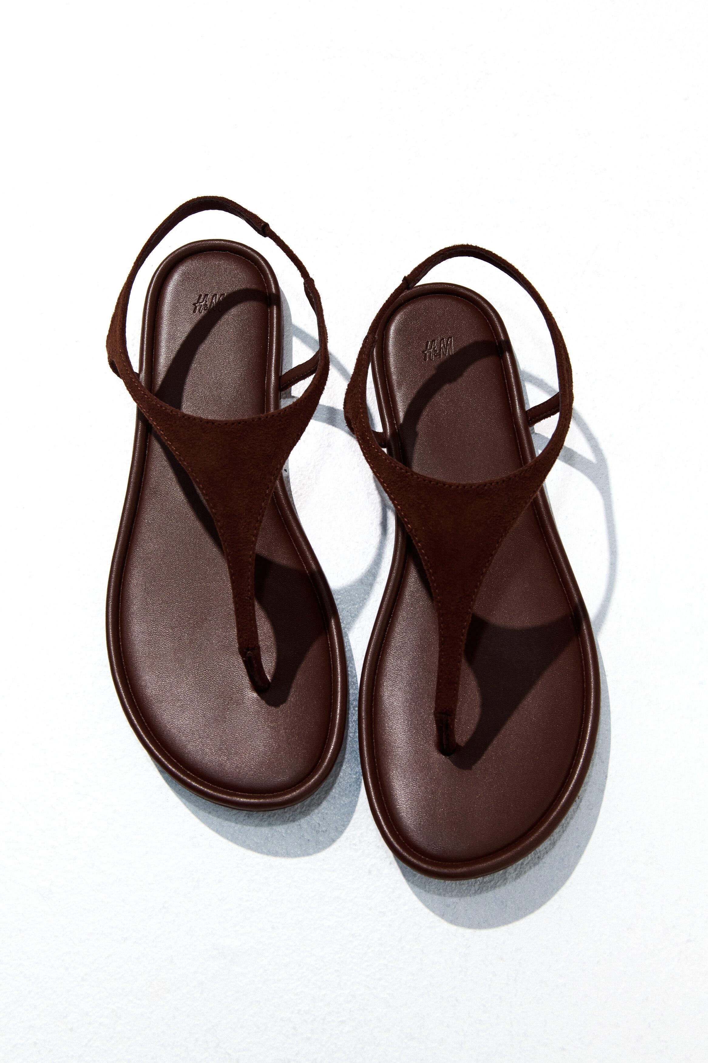 H&M Sandals, Alternate, color, Dark Brown