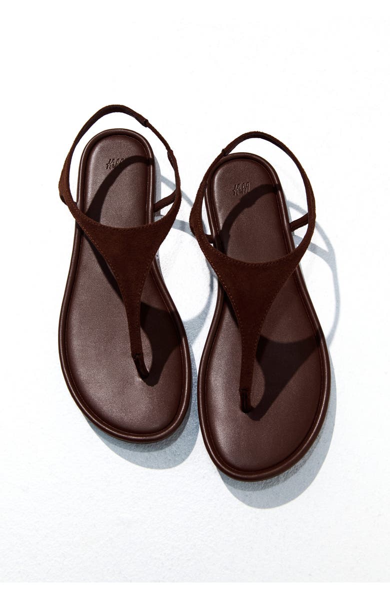 H&M Sandals, Alternate, color, Dark Brown