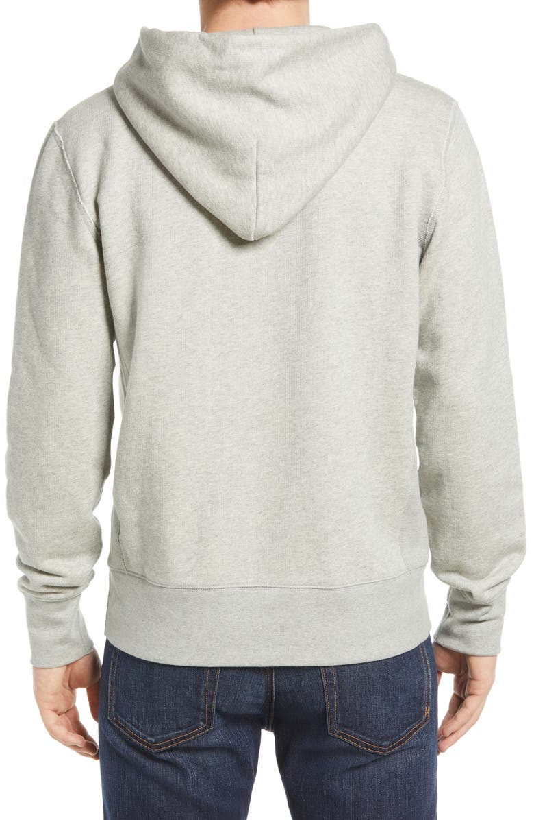 L.L.Bean x Todd Snyder Embroidered Hoodie Sweatshirt, Alternate, color, 