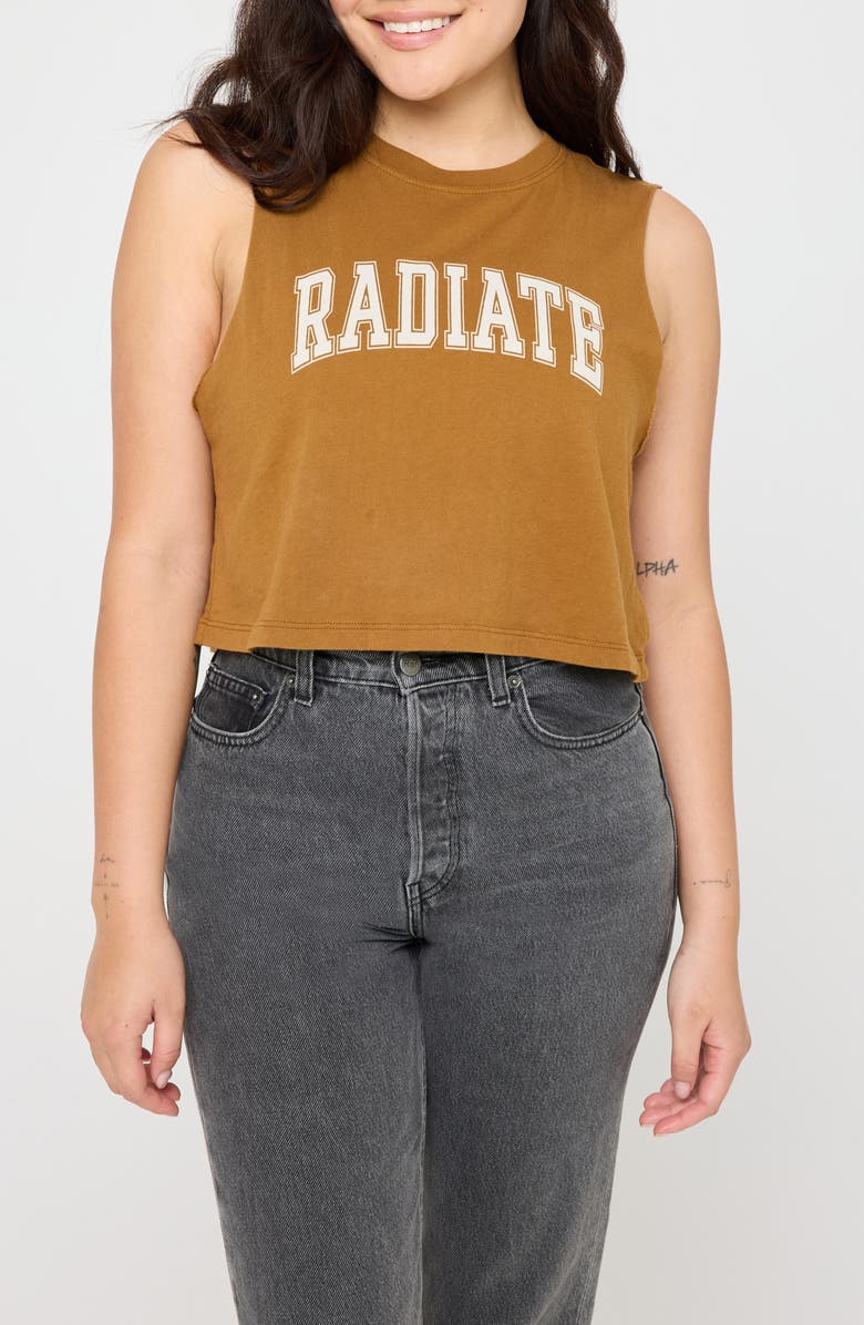 Spiritual Gangster Radiate Callie Crop Tank, Main, color, 