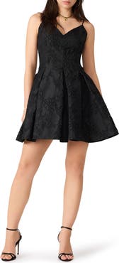 Steve Madden Aylani Floral Jacquard Dress
