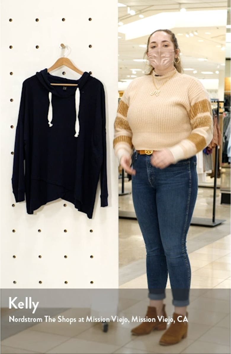 Asymmetrical Hoodie, sales video thumbnail