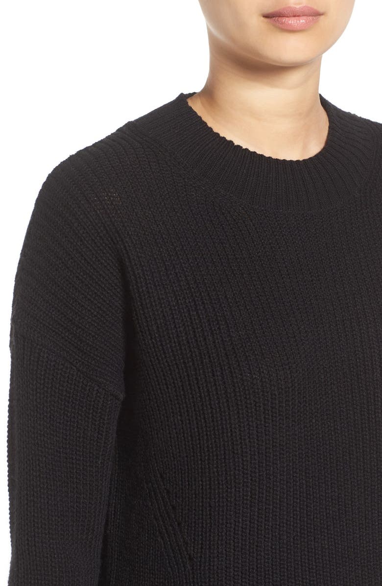 BP. Ribbed Mock Neck Pullover, Alternate, color,