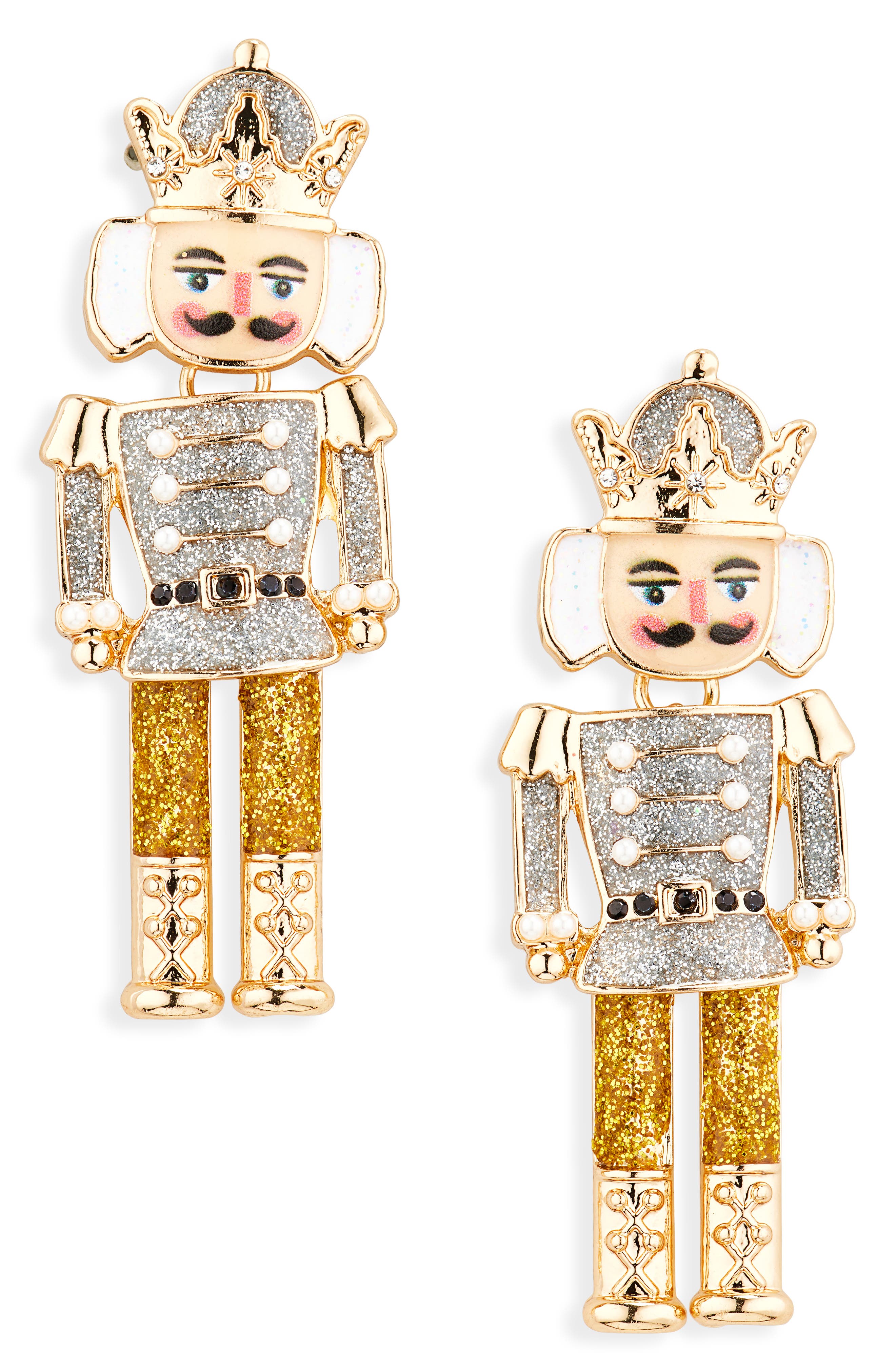 Leith Nutcracker Drop Earrings