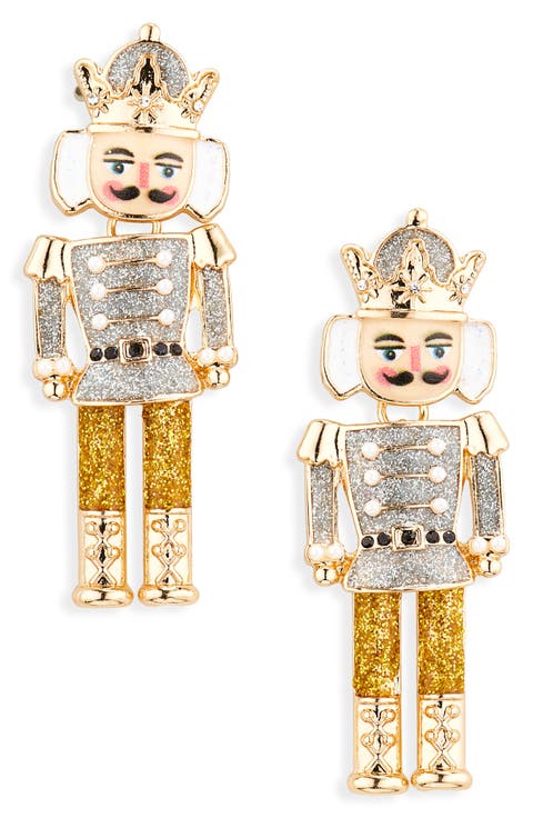 Nutcracker Drop Earrings