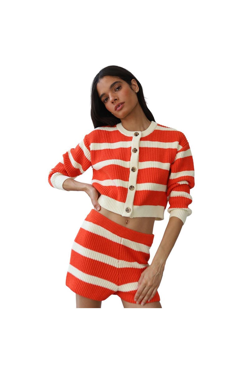 Callahan Fiona Cardigan - Women's, Main, color, Poppy