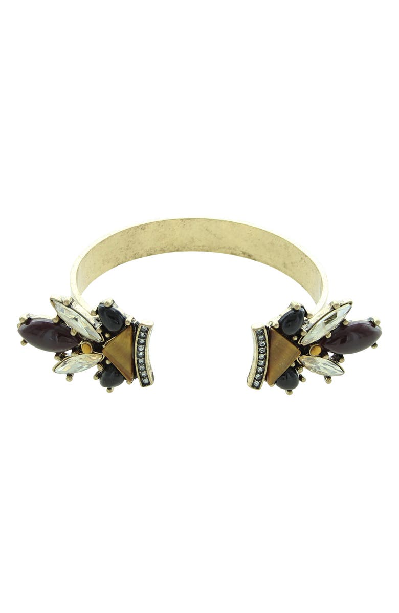 OLIVIA WELLES Juliette Hinge Bracelet, Main, color, Gold