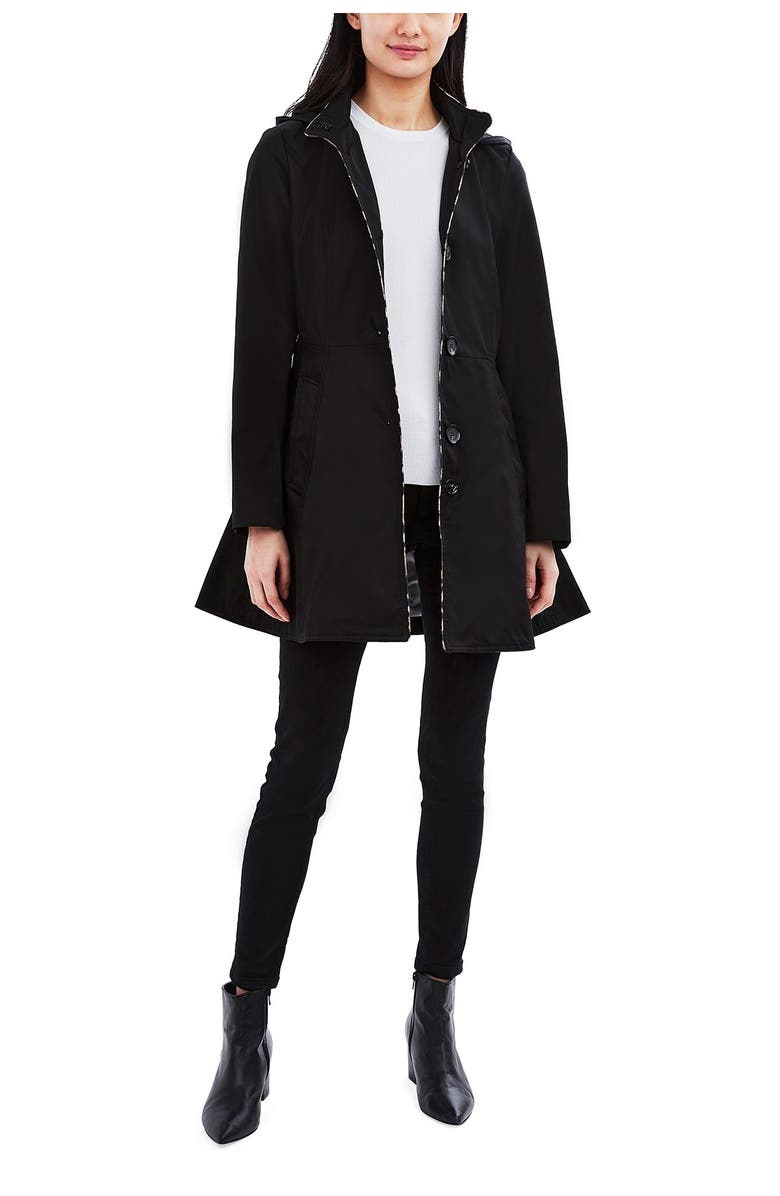 Laundry by Shelli Segal Tie Waist Trench Coat, Alternate, color,