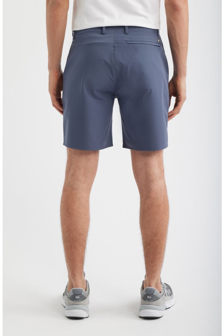 Bay Athletic Fit Airluxe™ Dobby Shorts, Alternate, color, VINTAGE CORNFLOWER