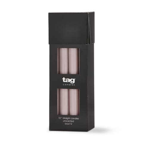Color Studio Straight Taper Unscented Paraffin Wax Candle Set