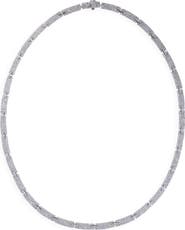 LANA 14K Gold Diamond Tag Necklace