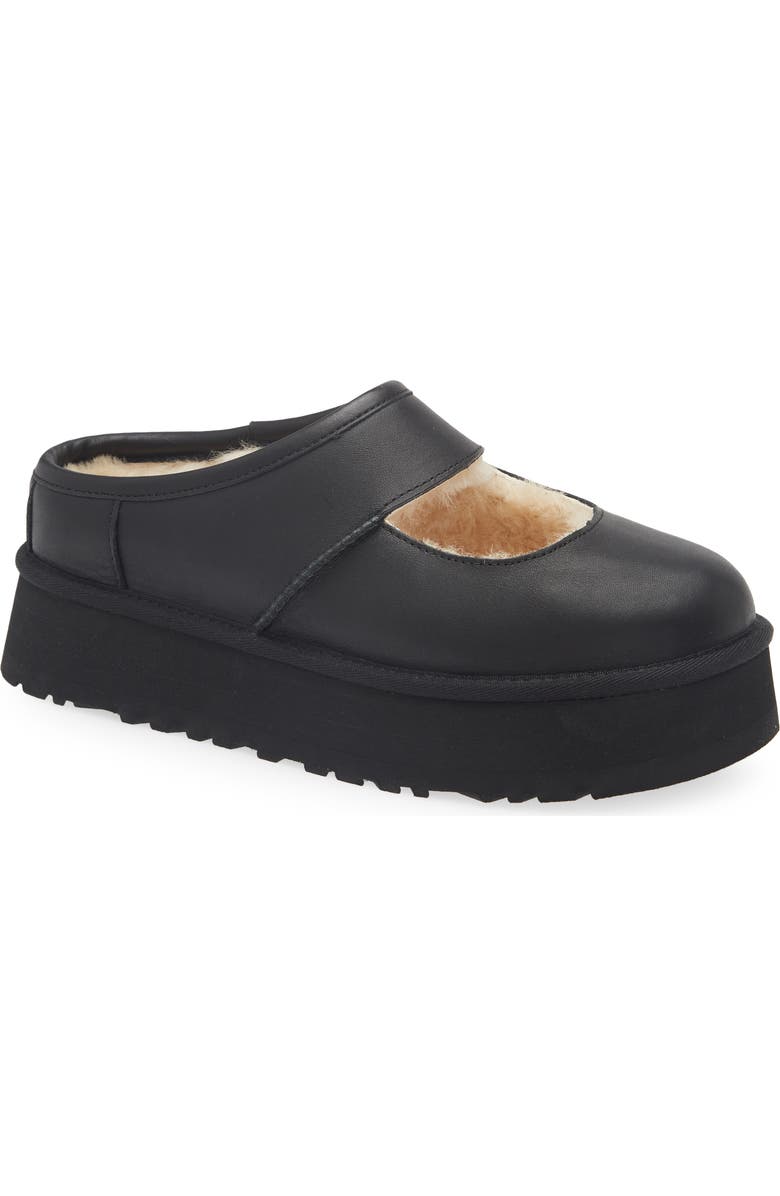 UGG<sup>®</sup> Bea Genuine Shearling Lined Platform Mary Jane, Main, color,