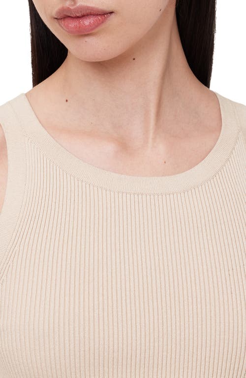 Allsaints Womens Zenia Sleeveless Stretch-woven Midi Dress Almond White
